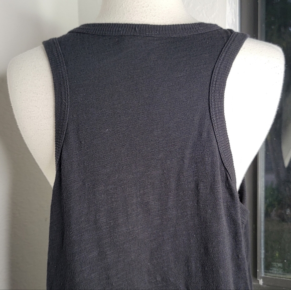 WILT Slim Slit Black Sleeveless Tank Dress L. - Picture 5 of 7